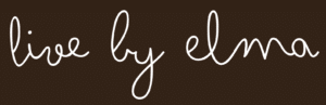Live By Elma lifestyle blog logo