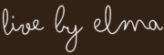 Live By Elma lifestyle blog logo
