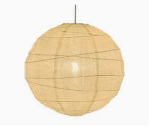 Screenshot 2026-02-06 at 10.41.04 PM Round woven pendant light above crib in a modern organic nursery