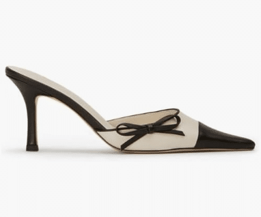 Bow Tie Mule Heels