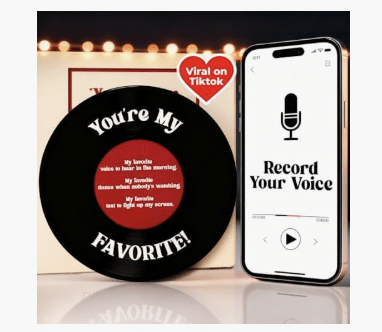 Voice Memo Valentines Card