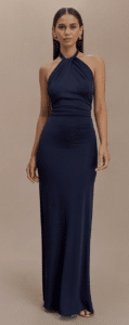 Meshki Navy Formal Maxi Dress
