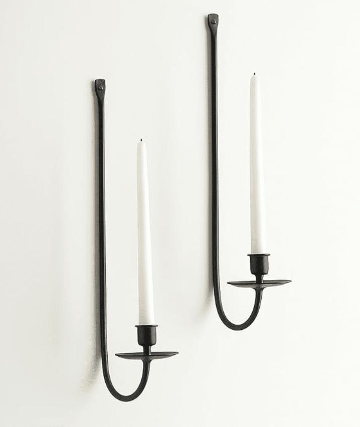 Metal Wall Candle Sconce Holder
