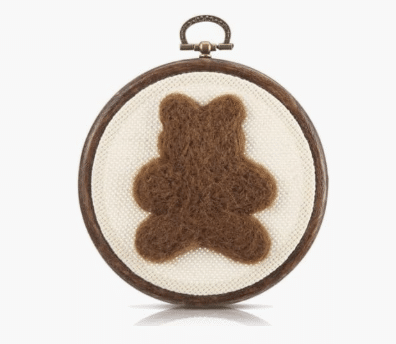 Felted Bear Nursery Wall Decor