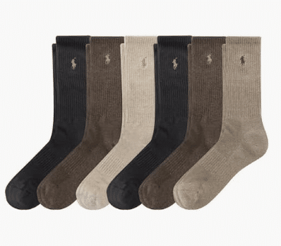 Polo Ralph Lauren Mens Crew Socks