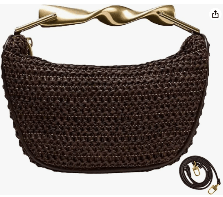 Brown Weave Bag