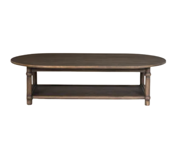Amber Lewis Brown Reclaimed Wood Coffee Table