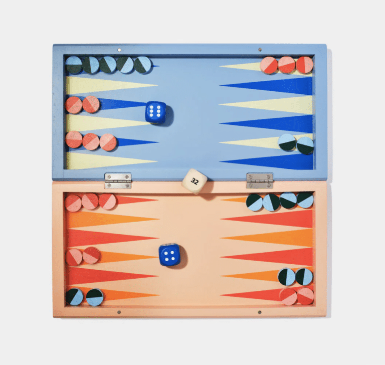 Colorful Backgammon Set