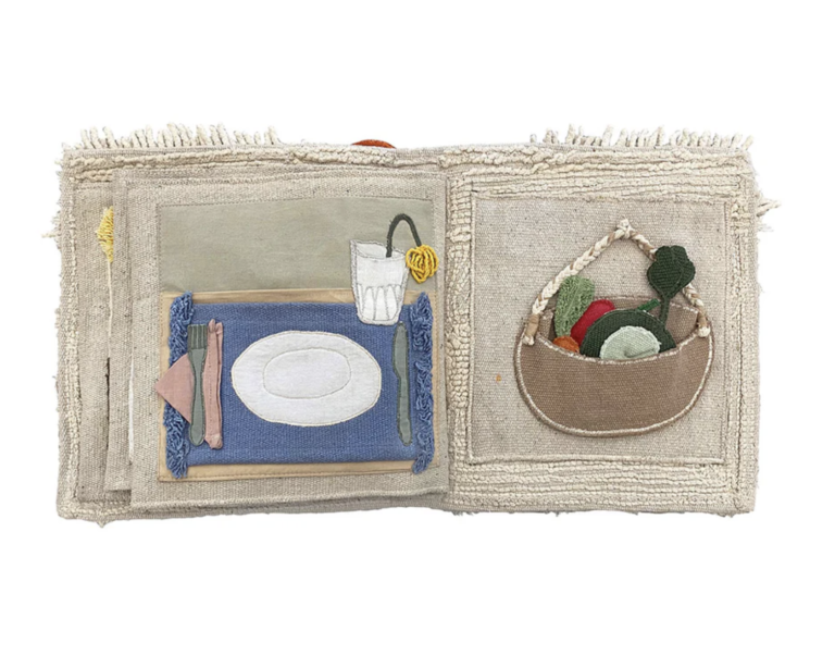 Cool Kids Eat Healthy Textile Book