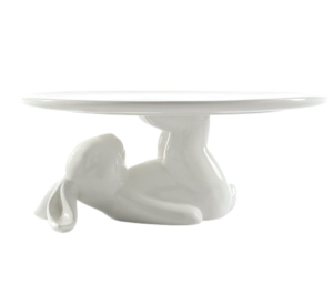 Easter bunny Ceramic Dessert stand