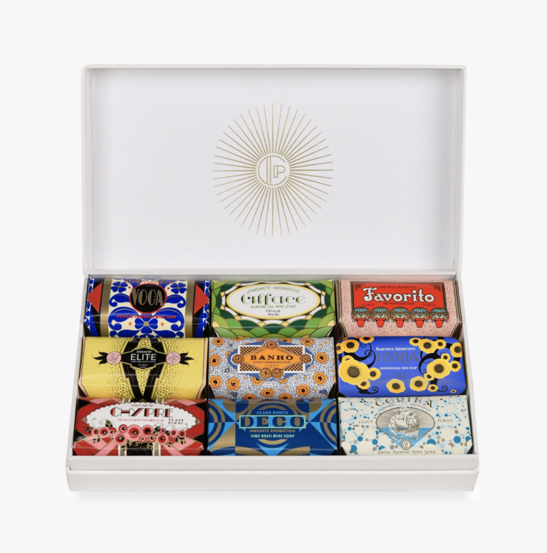 Gift Box of Soaps Set of 9