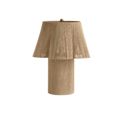 Jute Table Lamp