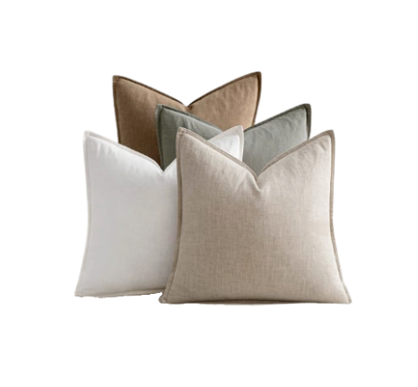 Neutral Linen Pillow Covers