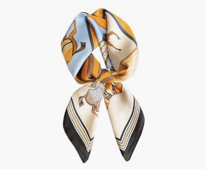 Neck Silk Satin Scarf