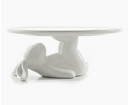 Bunny Ceramic Dessert Stand