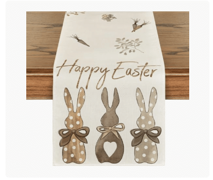Easter Bunny Table Runner