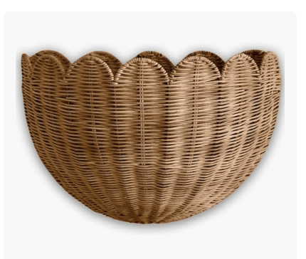 Wicker Hanging Basket