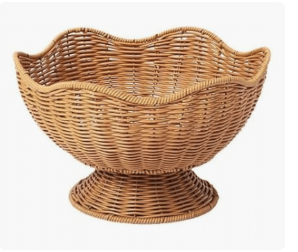 Round Woven Fruit Basket