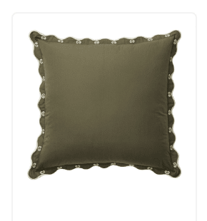 Green Pettinger Pillow Cover