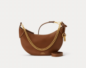 Polo Ralph Lauren Brown Leather Bag