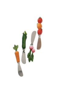anthropology vegetable style Crudite Spreader Set