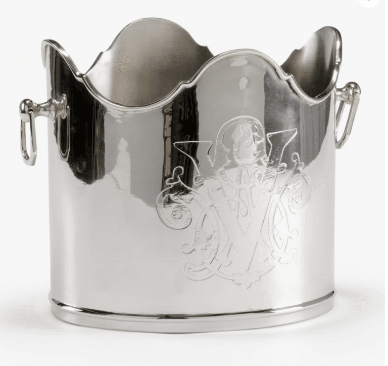Vanderbilt Brass Ice Bucket