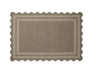 Loloi Chris Loves Julia Scottie Olive Scalloped Area Rug