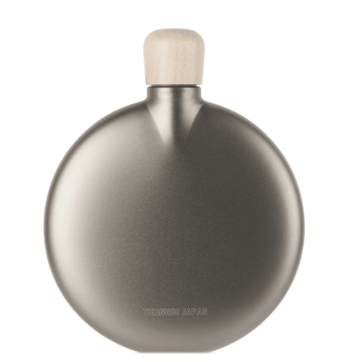 Titanium Round Flask