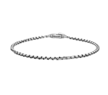 David Yurman Men’s Box Chain Bracelet